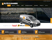 Tablet Screenshot of elite-cleaning-service.com